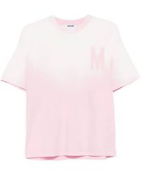 Moschino - Moschino Letter-Print T-Shirt - Lyst