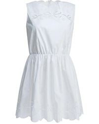 Self-Portrait - Short Flared Dress - Lyst