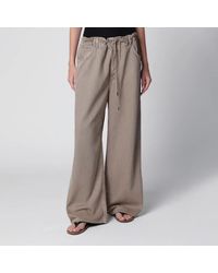 Agolde - Shaw Flyweight Drawstring Wide-Leg Jeans - Lyst