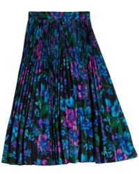 Gucci - A Line Cotton Skirt Bordeaux - Lyst