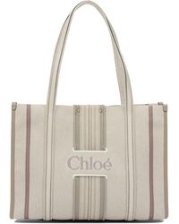 Chloé - "Woody Loop" Small Shoulder Bag - Lyst