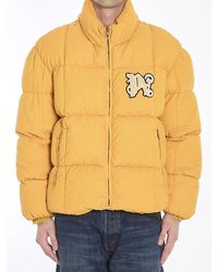 Palm Angels - Monogram Corduroy Puffer Jacket - Lyst