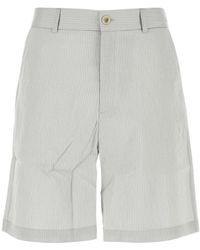 GIMAGUAS - Embroidered Modal Blend Nicolas Bermuda Shorts - Lyst