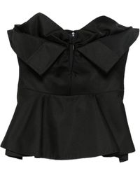 McQueen - Strapless Corset Top - Lyst