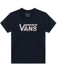 Vans - "Dalmation V Crew" Logo T-Shirt - Lyst