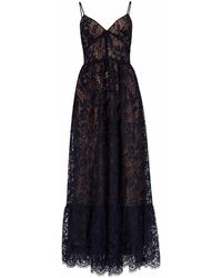 MICHAEL Michael Kors - Dress Long Lace Polyamide Cotton - Lyst