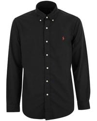 Polo Ralph Lauren - Custom-Fit Garment Dyed Oxford Shirt - Lyst