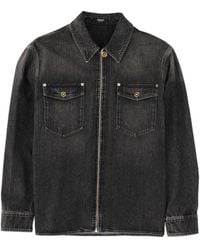 Versace - Denim Jacket - Lyst