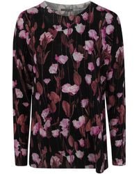 In bed with You - Round Neck Squared Fit Sweater - Lyst