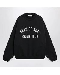 Fear Of God - Cotton Fleece Sweatshirt With Logo Embroidery - Lyst