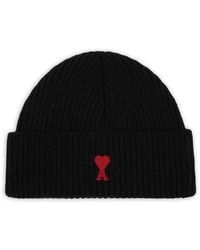 Ami Paris - Beanie Hat - Lyst