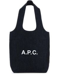 A.P.C. - Borsa Tote Ninon Small - Lyst