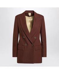 Max Mara - Earth-Tone Jacket - Lyst