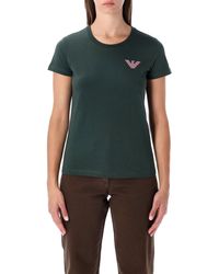 Emporio Armani - Two-Tone Wool Blend Blazer - Lyst