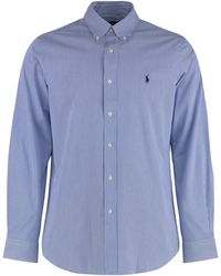 Polo Ralph Lauren - Button-Down Collar Cotton Shirt - Lyst