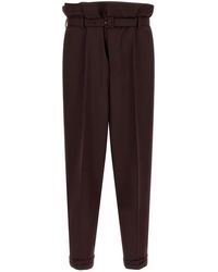 Saint Laurent - Wool Casual Pants - Lyst
