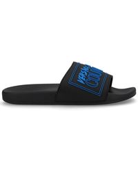 Versace Jeans Couture - Elastane Pvc Flat - Lyst