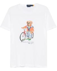 Polo Ralph Lauren - Short Sleeves Summer Bear T-Shirt - Lyst