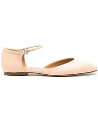 Aeyde - Miri Nappa Leather Peach Shoes - Lyst
