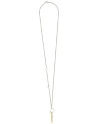 Jil Sander - Brass Necklace - Lyst