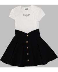 Balmain - Abiti Tessuto - Lyst