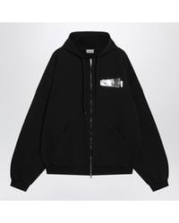 Balenciaga - Cotton Zip-Up Sweatshirt - Lyst