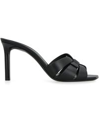 Saint Laurent - Tribute 85 Mule Sandals - Lyst