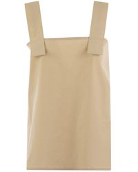 Antonelli - Cotton Flared Top - Lyst