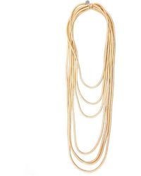 Maria Calderara - "Glossy" Short Multi Threads Necklace - Lyst