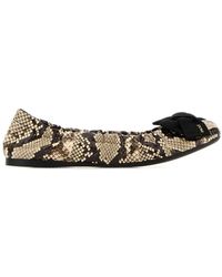 Prada - Multi Color Slip On Ballet Flats - Lyst