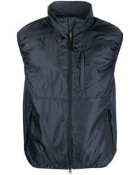Aspesi - Jil Zip-Up Padded Gilet - Lyst