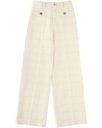 Gucci - Tailored Cotton Trousers - Lyst