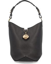 Lanvin - Calf Leather Shoulder Bag - Lyst