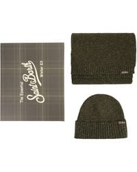MC2 Saint Barth - Gift Box With Wool-Blend Beanie And Scarf - Lyst