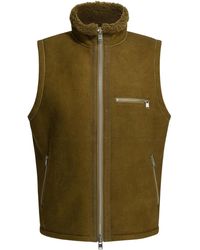 Nonnative - Shearling Sleeveless Jacket - Lyst
