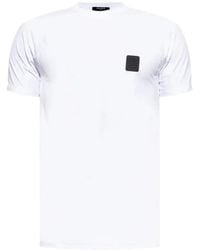 Balmain - Raglan Logo Patch T-Shirt - Lyst