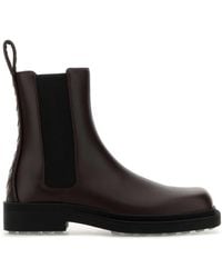 Bottega Veneta - Leather Chelsea Ben Ankle Boots - Lyst