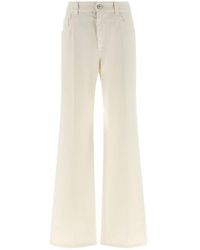 Brunello Cucinelli - Cotton Relaxed Fit Jeans Clothing - Lyst