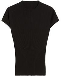 Max Mara - Ribbed Viscose Sweater - Lyst
