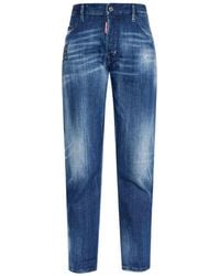 DSquared² - Cotton Elastan 5 Pockets Pants - Lyst