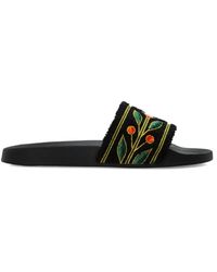 CASABLANCA - "Embroidered Terry" Slider - Lyst