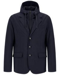 Herno - Nylon Blazer Jacket - Lyst
