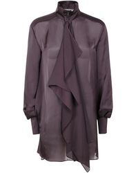 Sacai - Satin Dress - Lyst