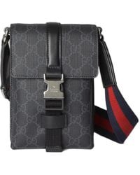 Gucci - Gg Supreme Mini Crossbody Bag - Lyst