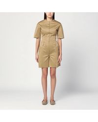 THE LATEST - Thelatest Camel-Coloured Short Jumpsuit - Lyst