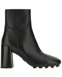 Hogan - H695 Leather Ankle Boots - Lyst