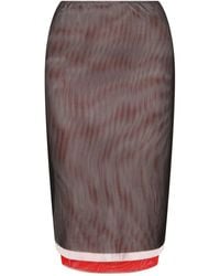 MSGM - Midi Pencil Skirt - Lyst