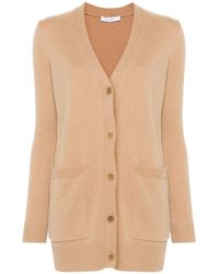 Max Mara - Villar Wool And Cashmere Cardigan With Sequins - Lyst