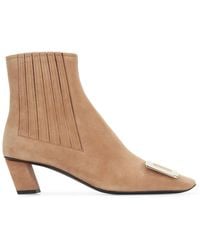 Roger Vivier - Belle Vivier Chelsea Bootie 45 - Lyst