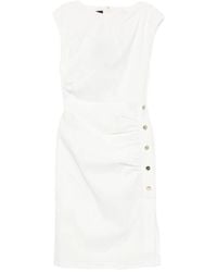 Pinko - Slim-Fitting Calf-Length Dress - Lyst